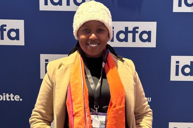 Joan Njeri at IDFA Academy 2023